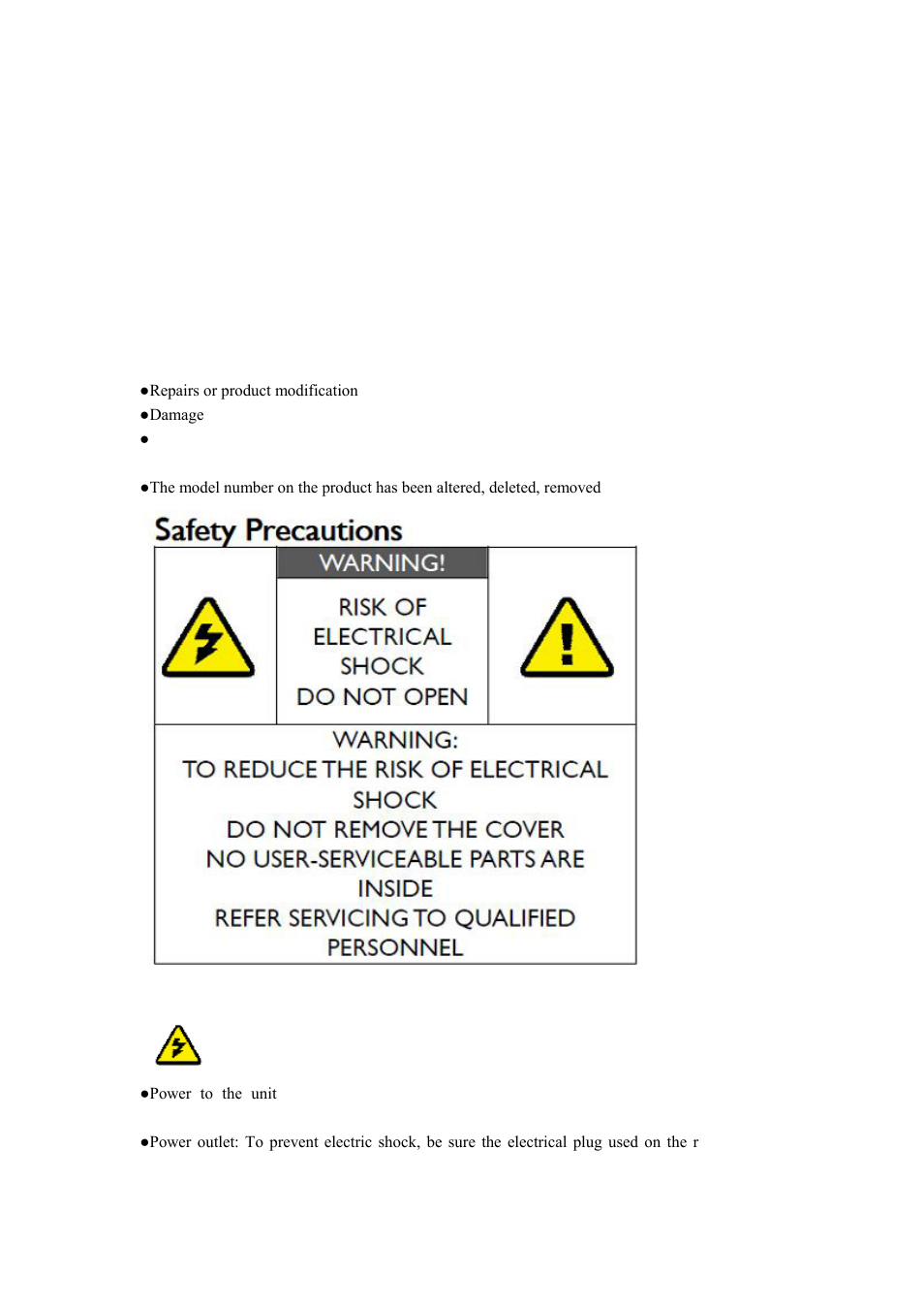Important information | Warpia SWP700 User Manual | Page 3 / 14
