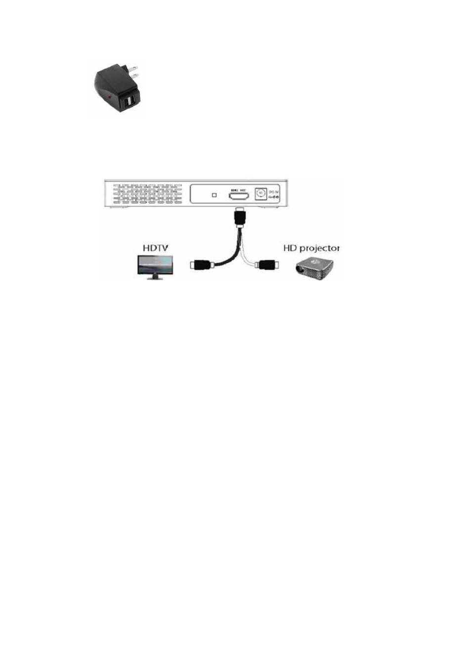2 receiver connections, Whdi remote control instructions, 1 register or add | 2 delete transmitters | Warpia SWP700 User Manual | Page 9 / 14