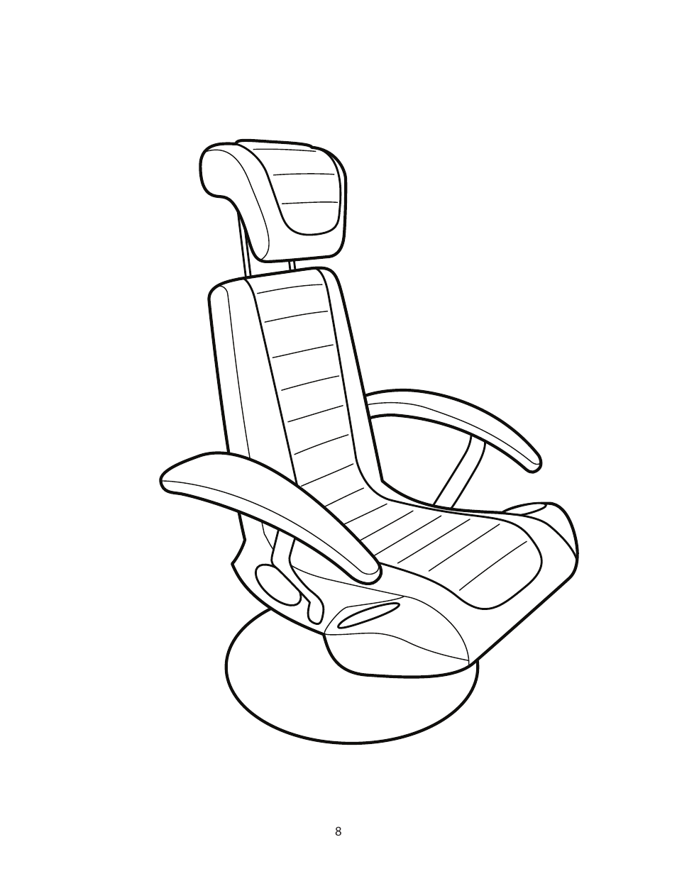 BoomChair Video Game Furniture User Manual | Page 8 / 8