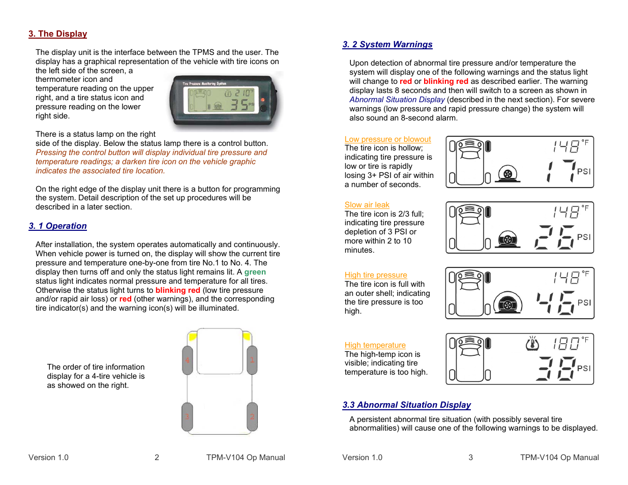 Tire-SafeGuard TPM-V104-R50H User Manual | Page 2 / 4
