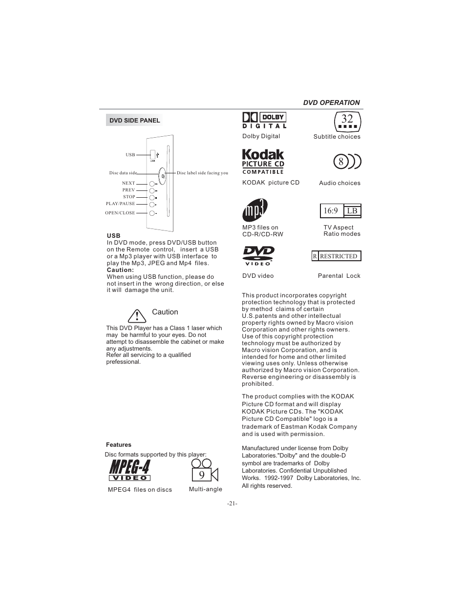 BUSH HDHIGH DEFINITION SHEFFIELD IDLCD3205HDVI User Manual | Page 22 / 32