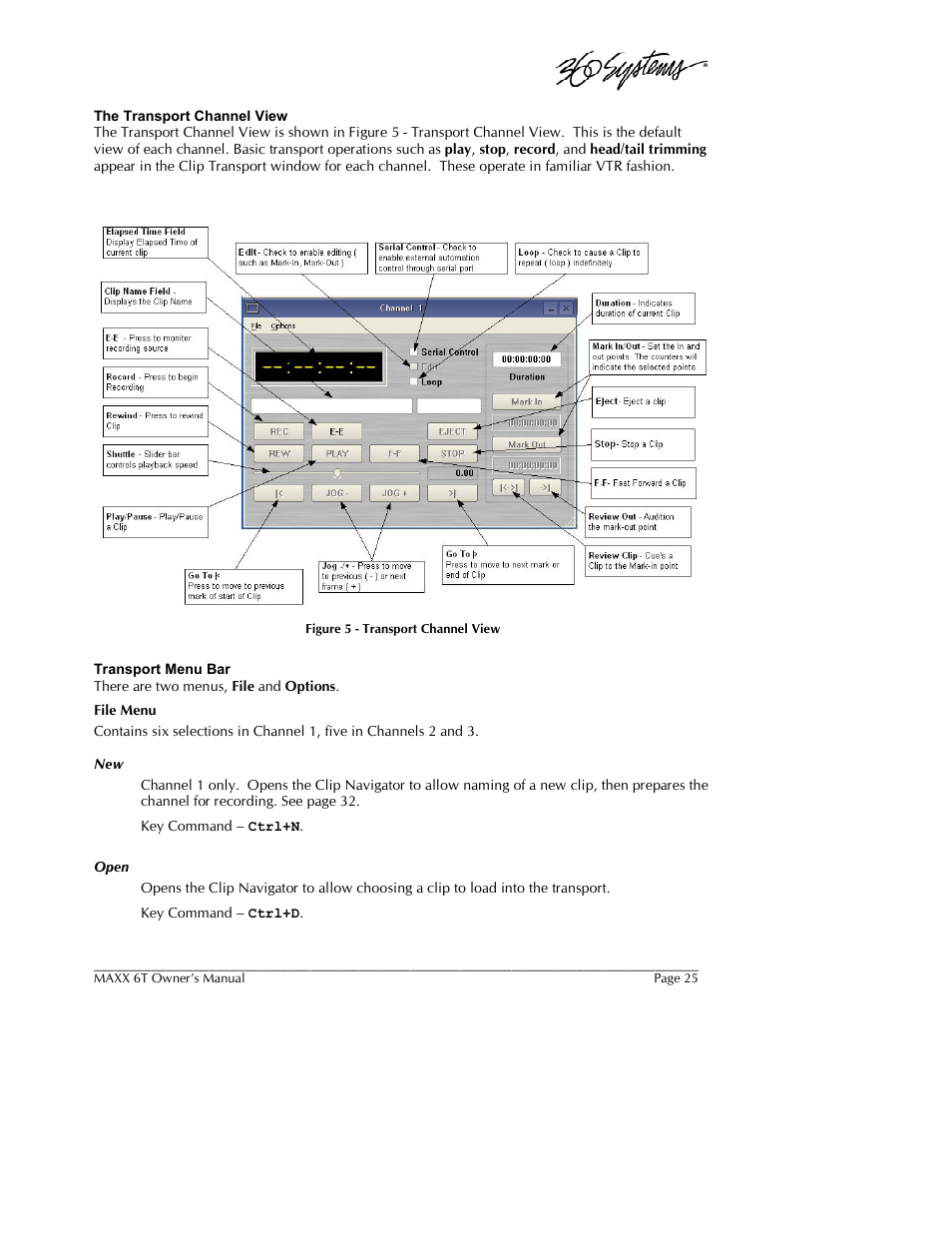 360 Systems MAXX-6T User Manual | Page 25 / 142