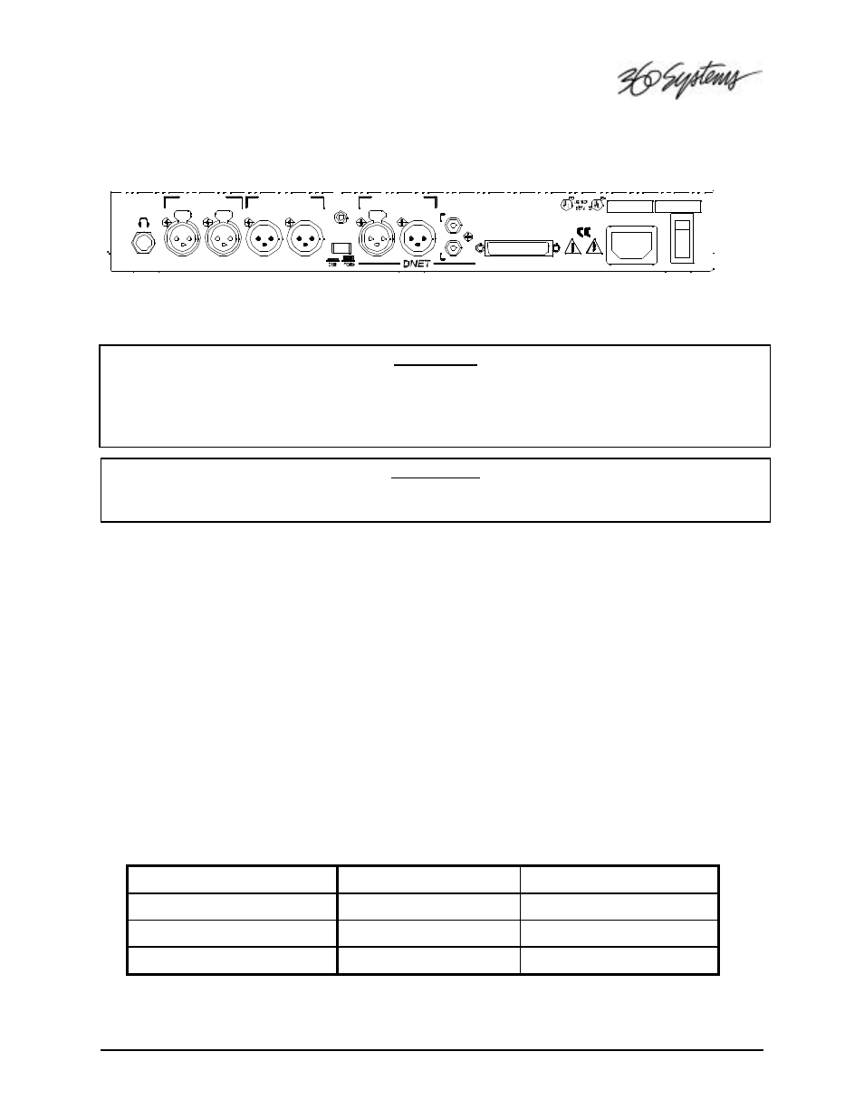 Chapter two – the rear panel, Electrical power, Audio connections | Caution, Warning, Power switch, Fuses, Audio inputs, The p, Is located next to the ac p | 360 Systems Instant Replay DR-554 User Manual | Page 27 / 54