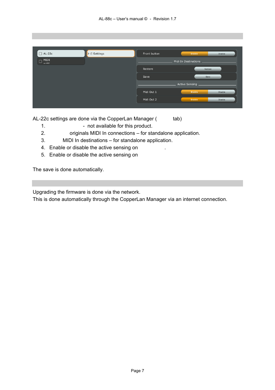 Alyseum AL-22c User Manual | Page 7 / 12