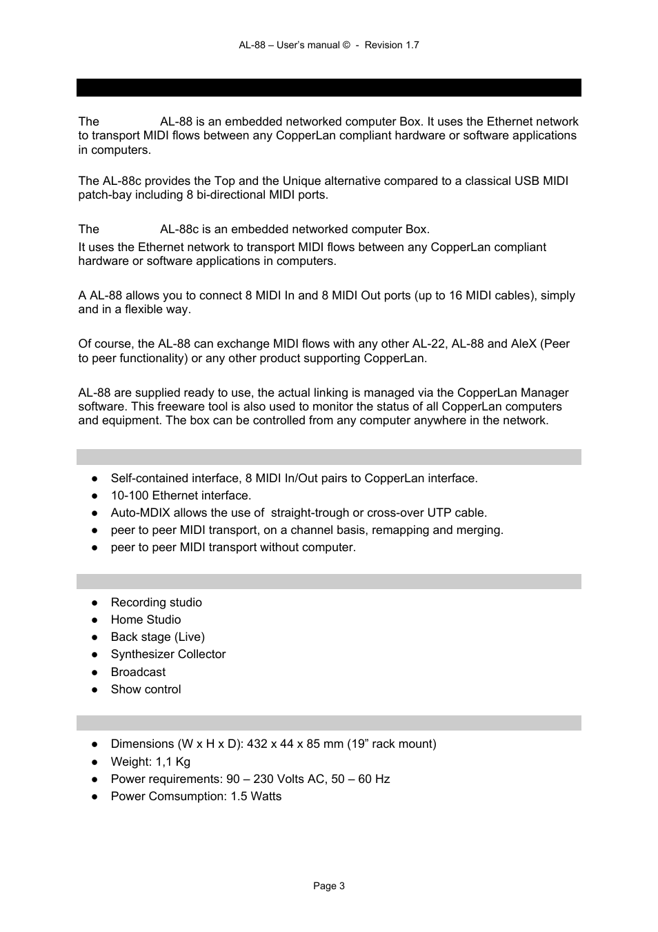 3what’s the al-88 | Alyseum AL-88 User Manual | Page 3 / 13