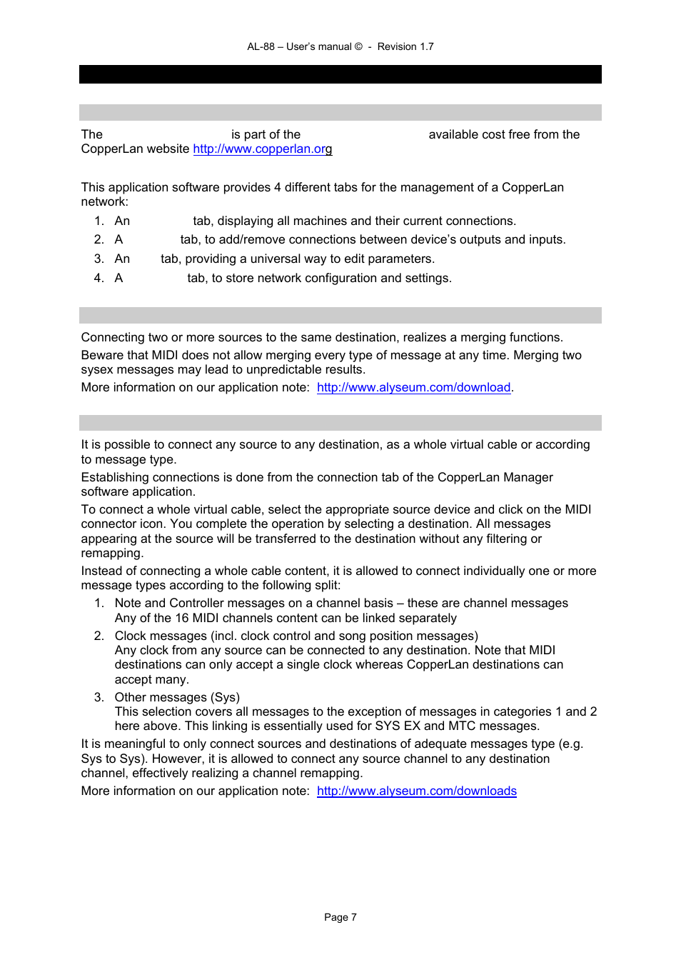 6 software al-88 | Alyseum AL-88 User Manual | Page 7 / 13