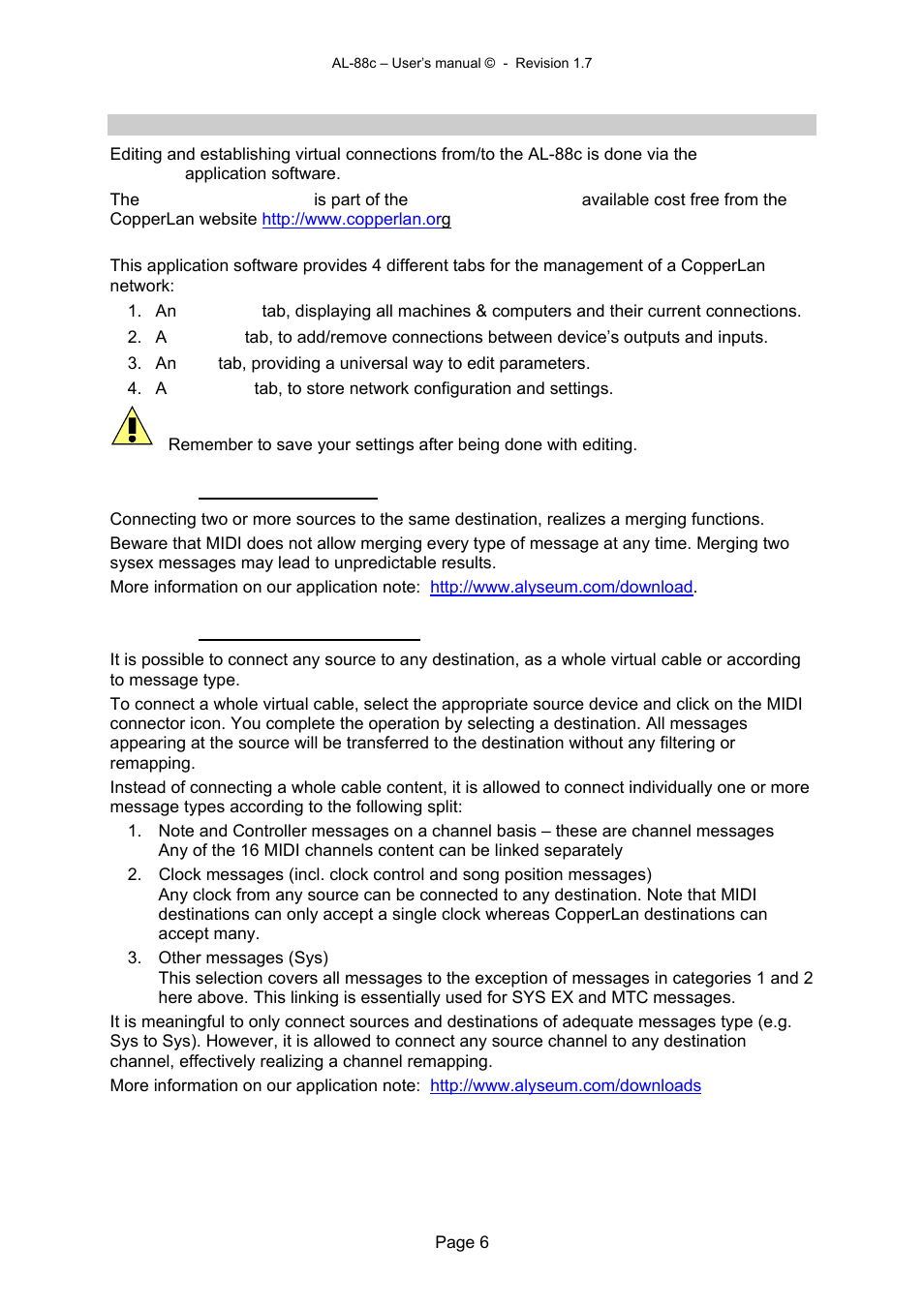 Alyseum AL-88c User Manual | Page 6 / 12