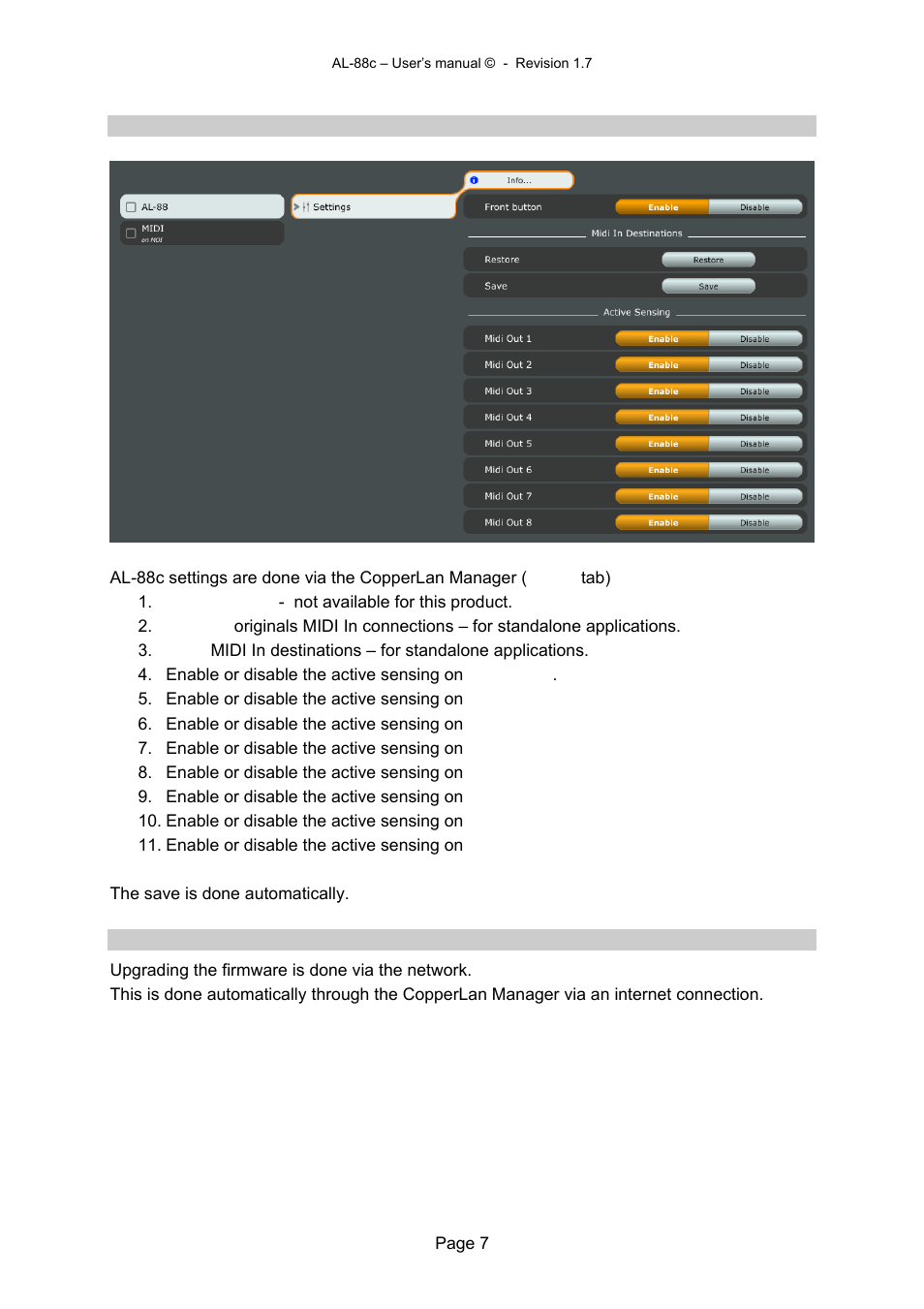 Alyseum AL-88c User Manual | Page 7 / 12