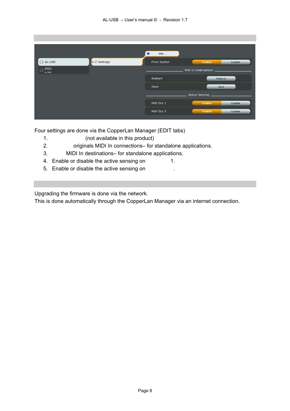 Alyseum AL-USB User Manual | Page 8 / 13
