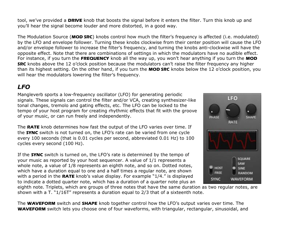 Audio Damage Mangleverb User Manual | Page 8 / 13