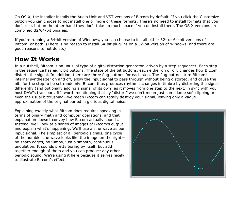 How it works | Audio Damage Bitcom User Manual | Page 6 / 16