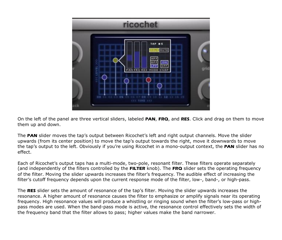 Audio Damage Ricochet User Manual | Page 11 / 18