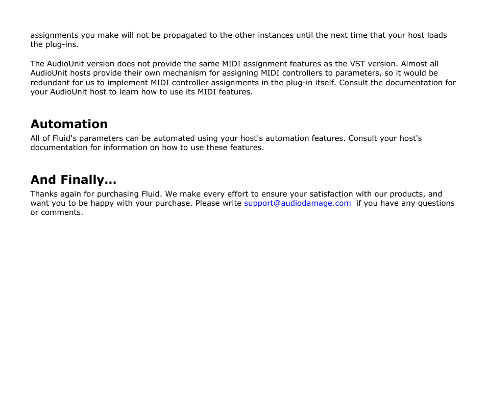 Automation, And finally | Audio Damage Fluid User Manual | Page 11 / 11