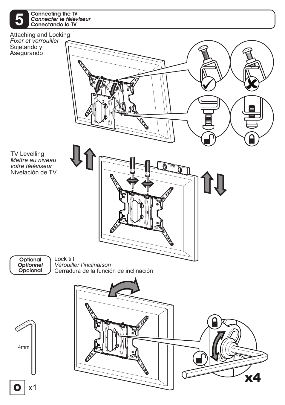 AVF Group GL601: TV Wall Mount User Manual | Page 14 / 14