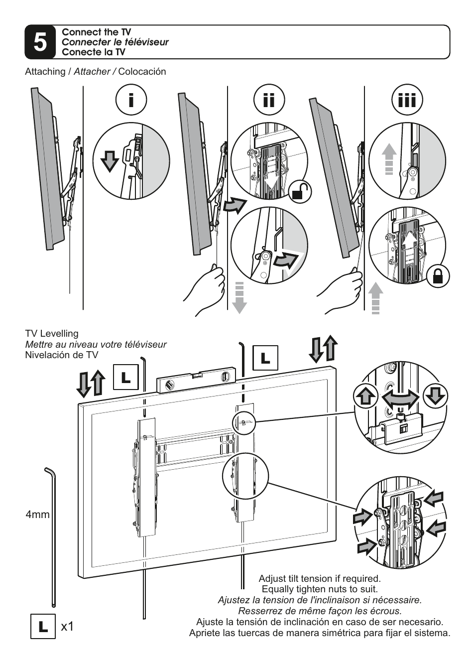 AVF Group ZL4601K: TV Wall Mount User Manual | Page 12 / 12