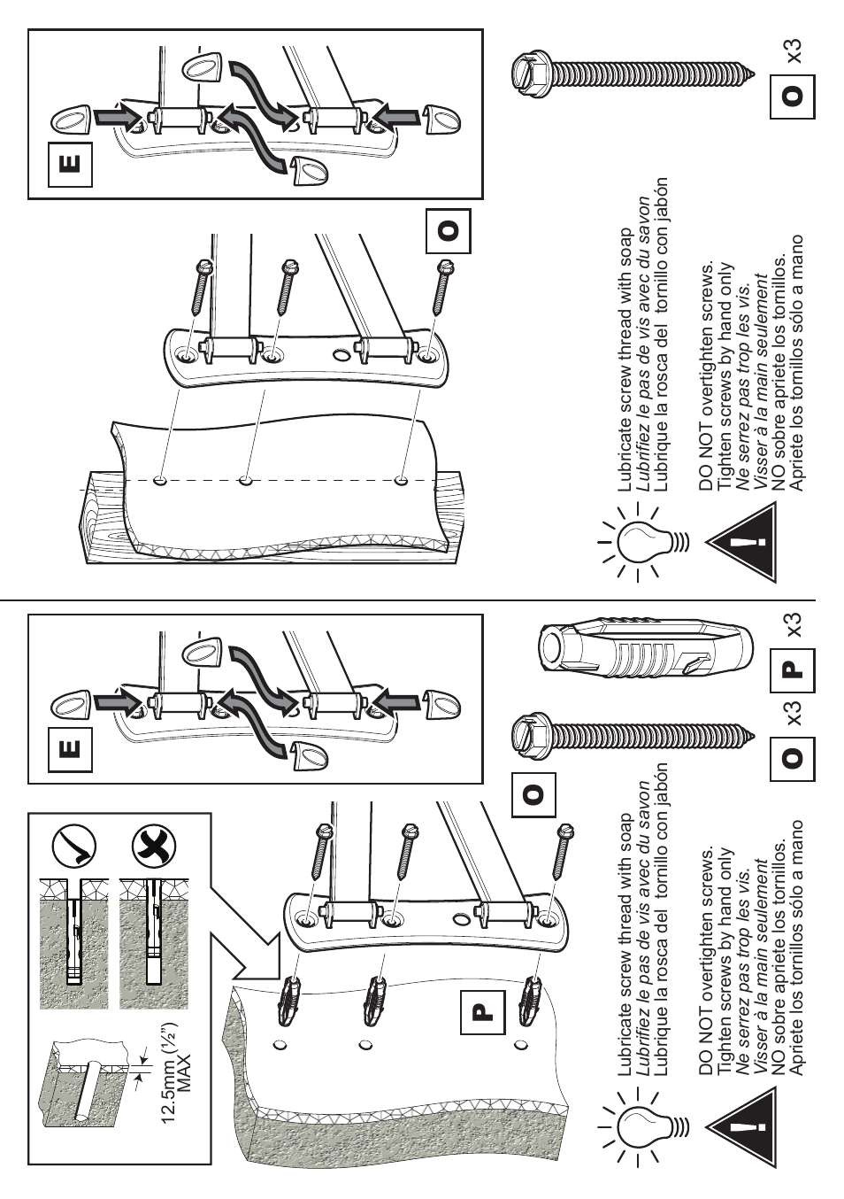 Op p | AVF Group GL604: TV Wall Mount User Manual | Page 13 / 14