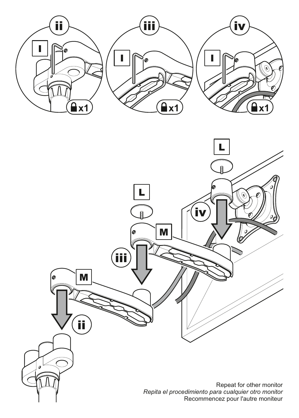 AVF Group MRC1204: Monitor Desk Mount User Manual | Page 10 / 12