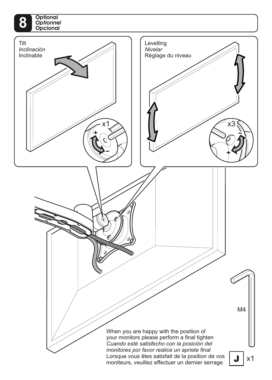 AVF Group MRC1204: Monitor Desk Mount User Manual | Page 12 / 12