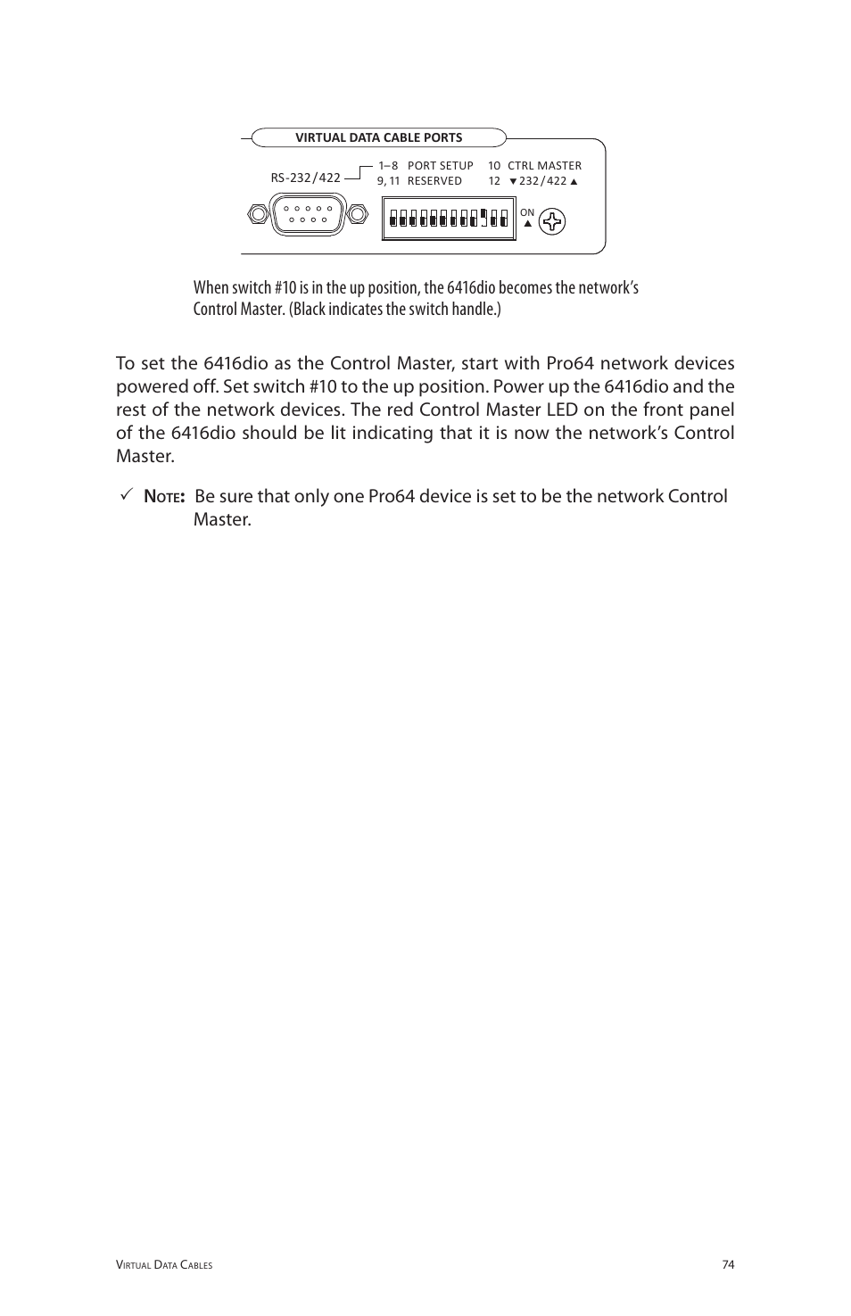 Digital i/o module | Aviom 6416dio User Manual | Page 84 / 113