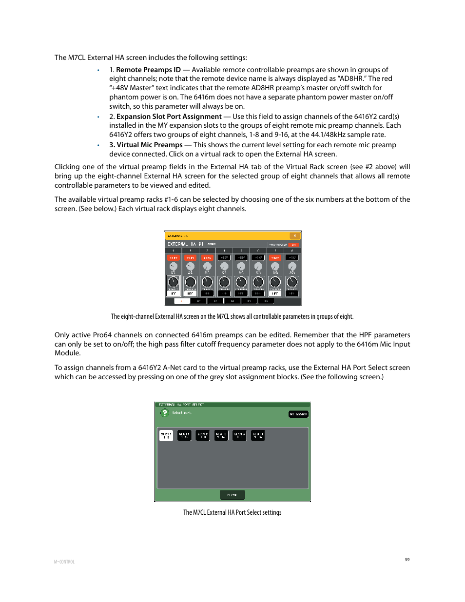 Aviom 6416Y2 User Manual | Page 69 / 92