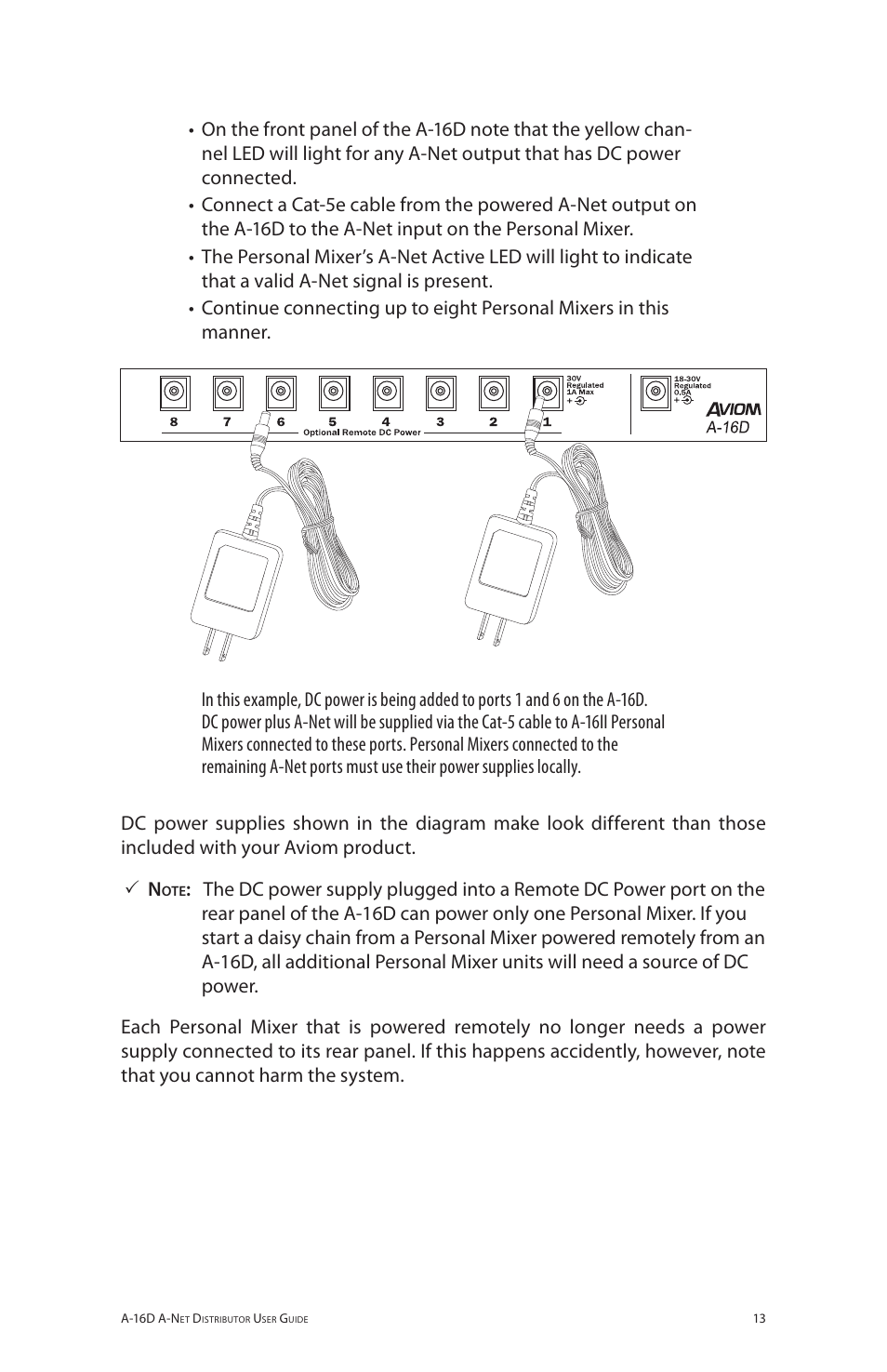 Aviom A-16D User Manual | Page 20 / 30