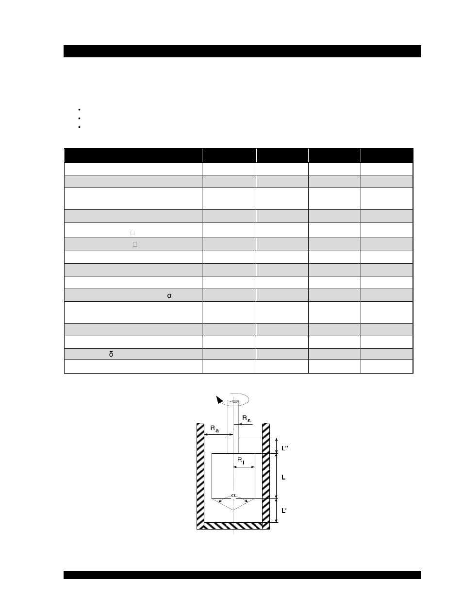 Appendix e, Data sheets for standard measuring systems | Brookfield RST Rheometer User Manual | Page 59 / 69