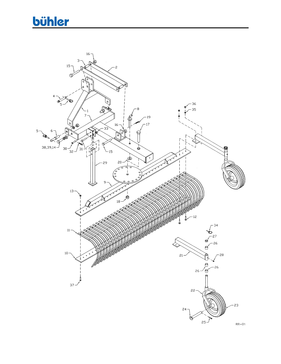 Buhler Landscape Rake FK349 User Manual | Page 10 / 16