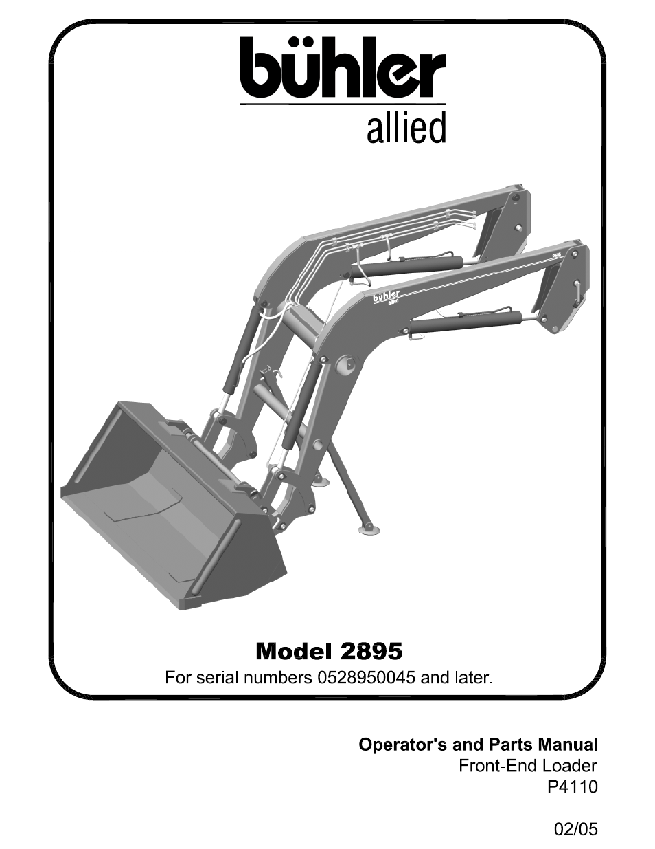 Buhler 2895 User Manual | 46 pages