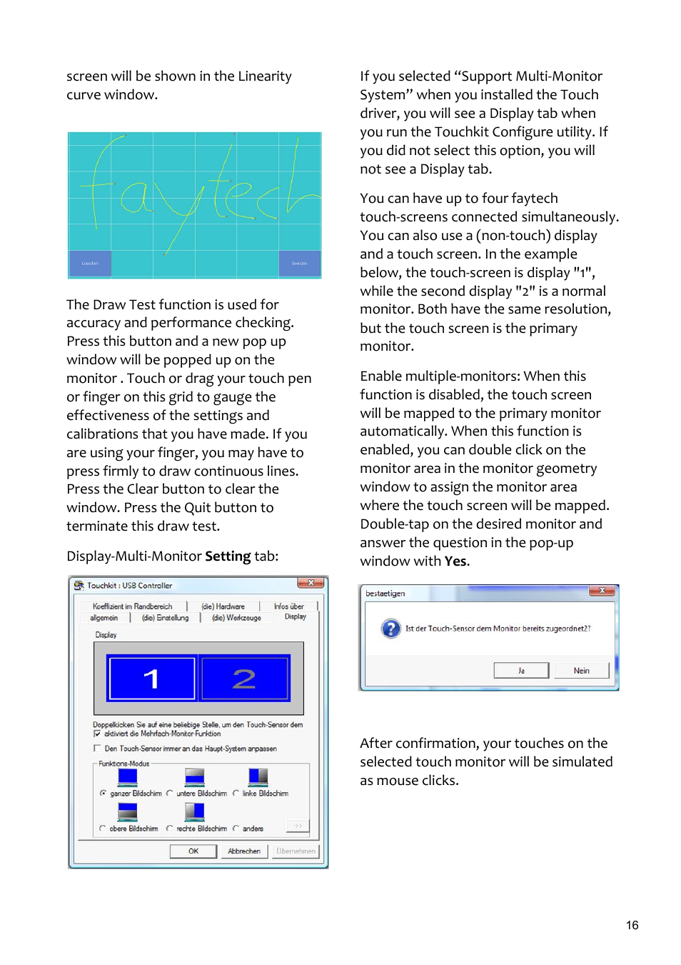 faytech 26" Vandal Non-Touch Monitor User Manual | Page 16 / 22