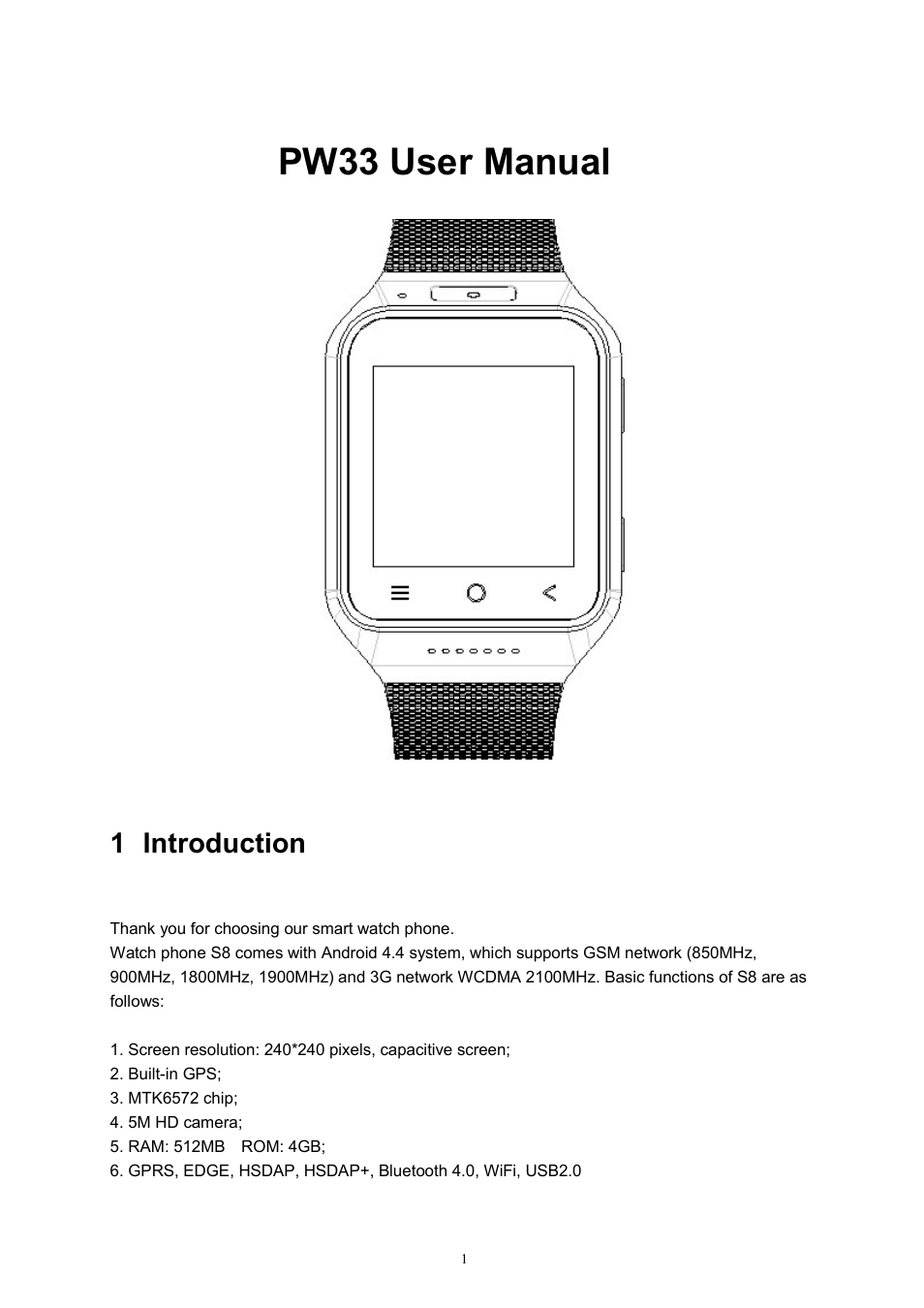 Flylink PW33 User Manual | 9 pages