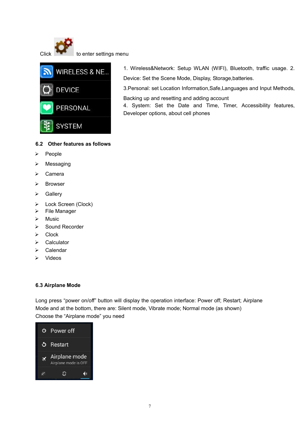 Flylink PW33 User Manual | Page 7 / 9