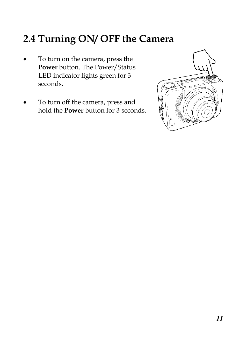 4 turning on/ off the camera | Flylink Full HD WIFI User Manual | Page 22 / 69