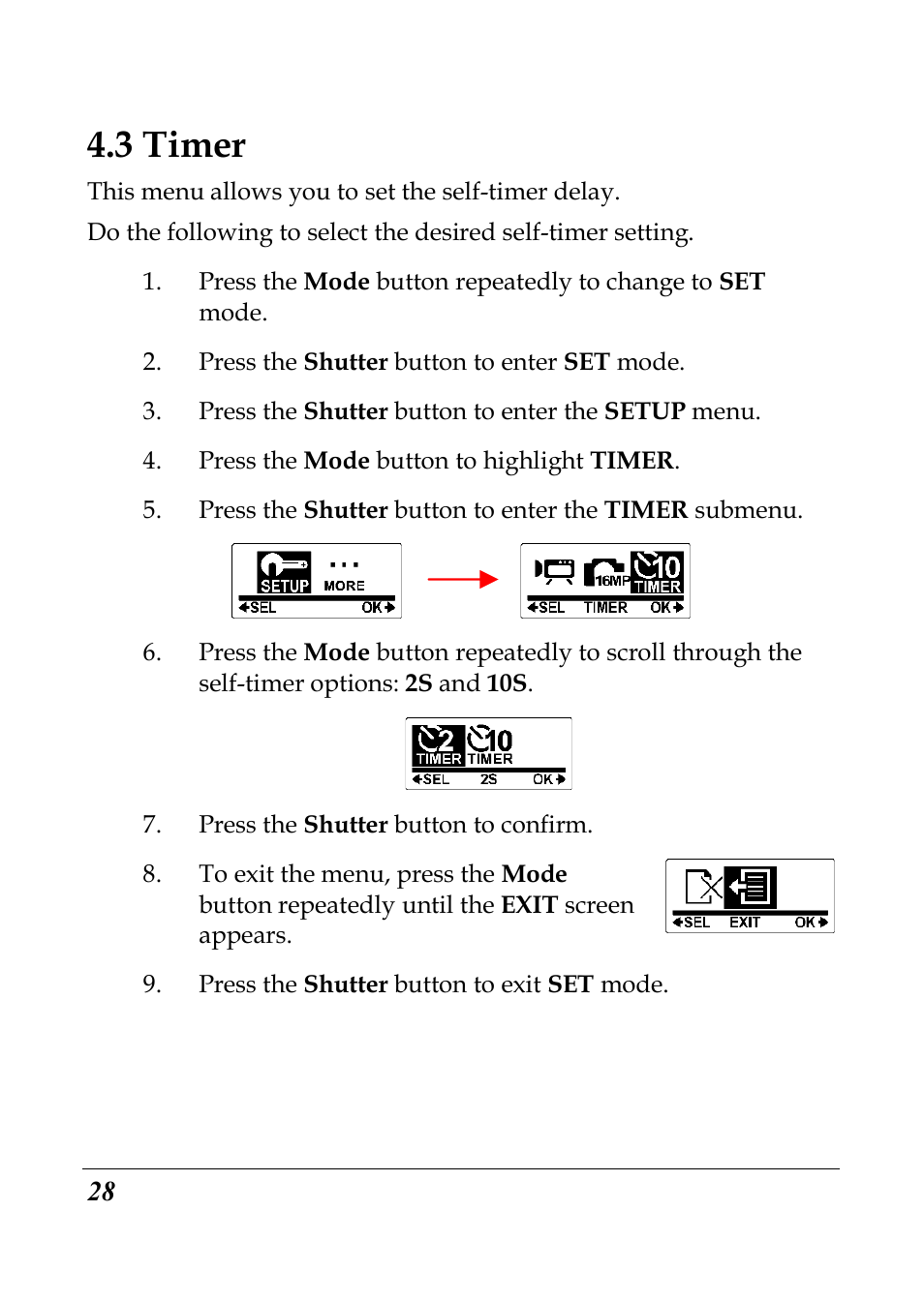 3 timer | Flylink Full HD WIFI User Manual | Page 39 / 69