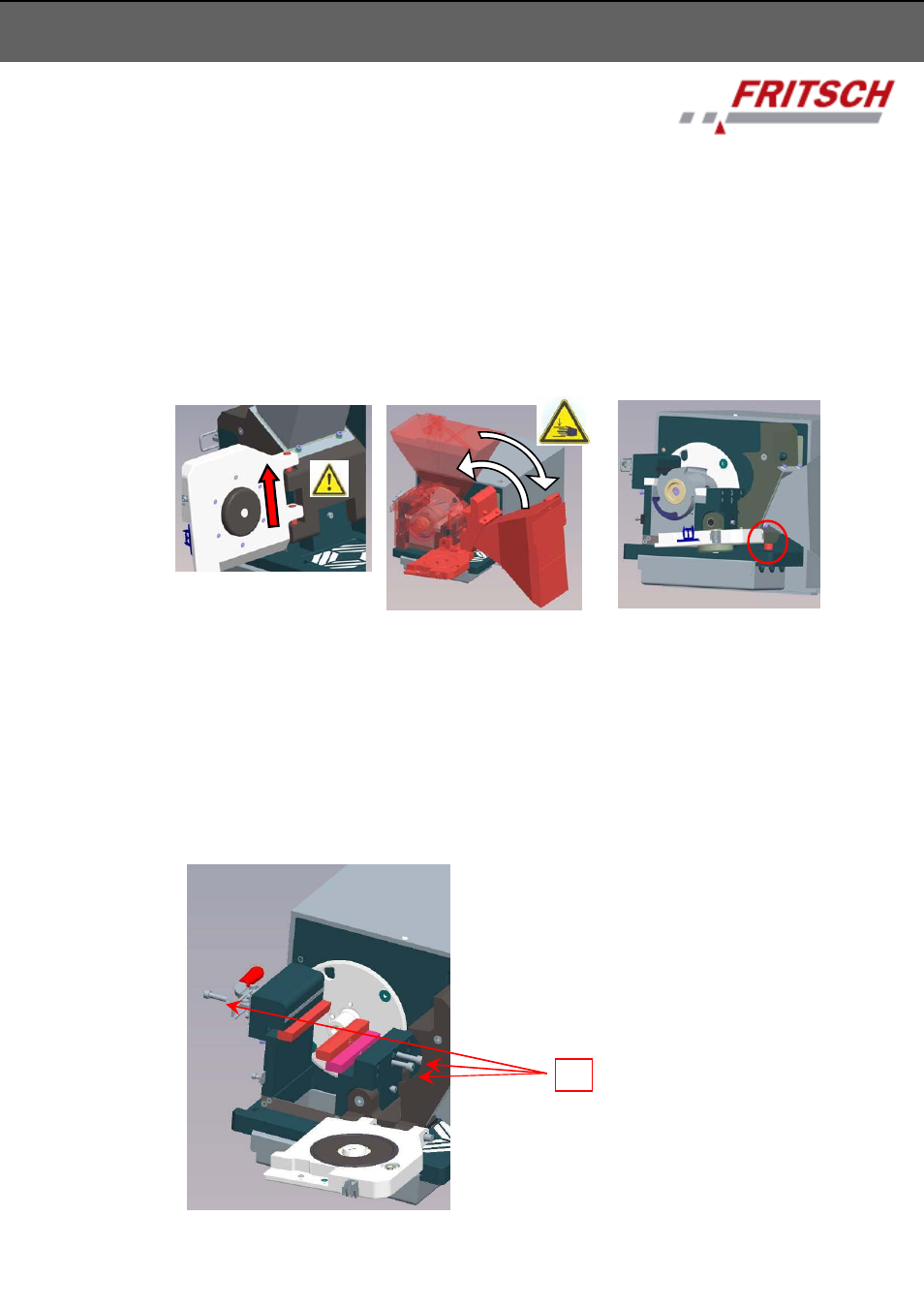 4 working with the cutting mill, 1 preparation for grinding | FRITSCH PULVERISETTE 25 User Manual | Page 19 / 44