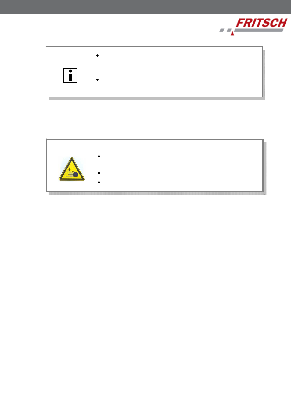 7 protective devices, Danger points, 2 technical data | 8 danger points | FRITSCH PULVERISETTE 9 User Manual | Page 10 / 28