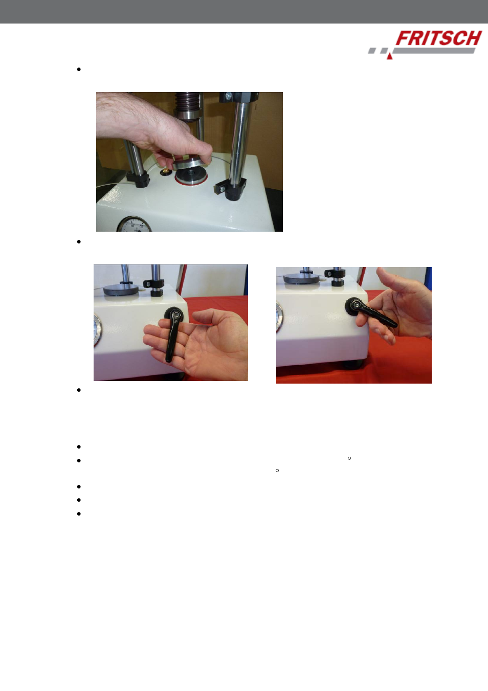 4 ambient conditions | FRITSCH PULVERISETTE 9 User Manual | Page 13 / 28