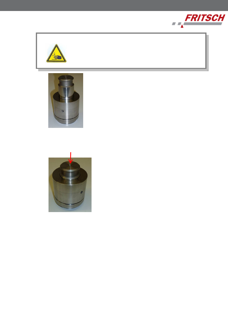 FRITSCH PULVERISETTE 9 User Manual | Page 16 / 28