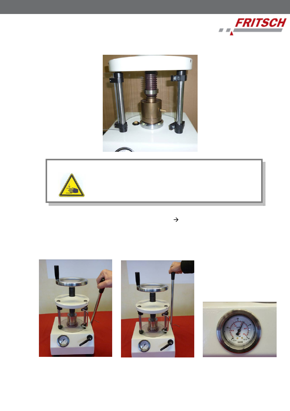 FRITSCH PULVERISETTE 9 User Manual | Page 18 / 28