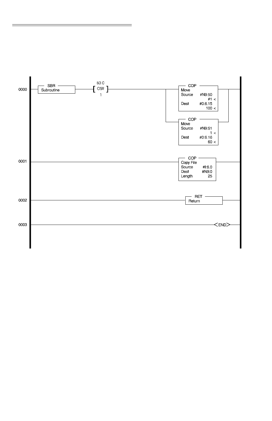 Readweight ladder logic example, Readweight ladder logic example -6, Readweight ladder logic example/local | Hardy HI 1746-WS User Manual | Page 80 / 92