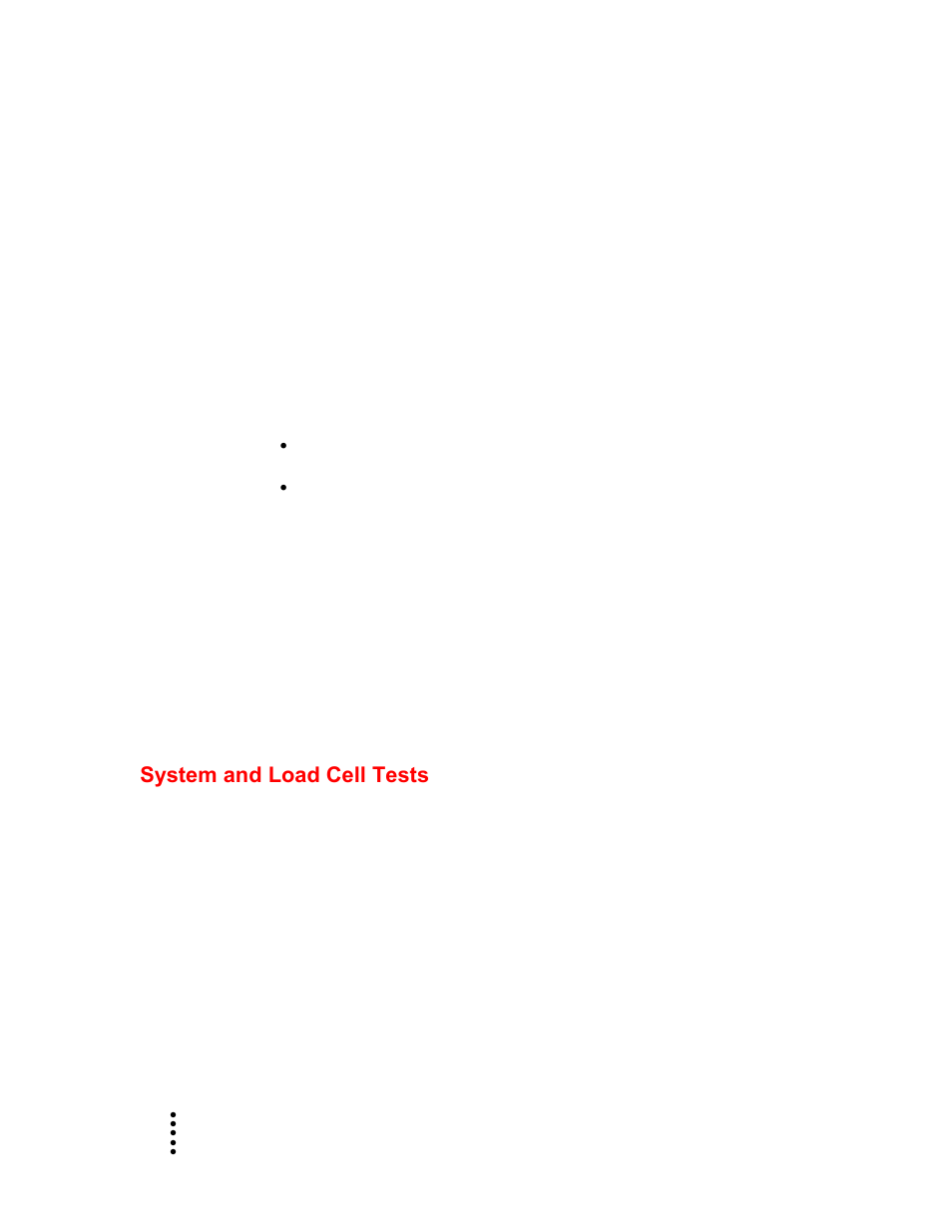 System and load cell tests | Hardy HI 1769-FC User Manual | Page 69 / 76
