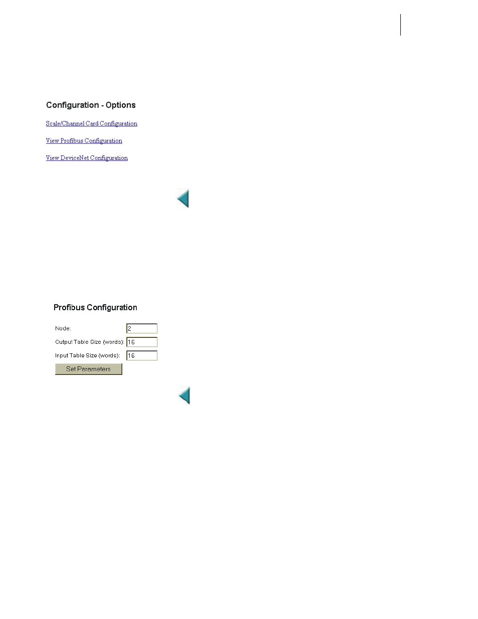 Modbus - tcp/ip over ethernet, About modbus/tcp/ip over ethernet, Onfiguration - options/selecting view | Hardy HI 3010 Filler/Dispenser Controller User Manual | Page 68 / 131