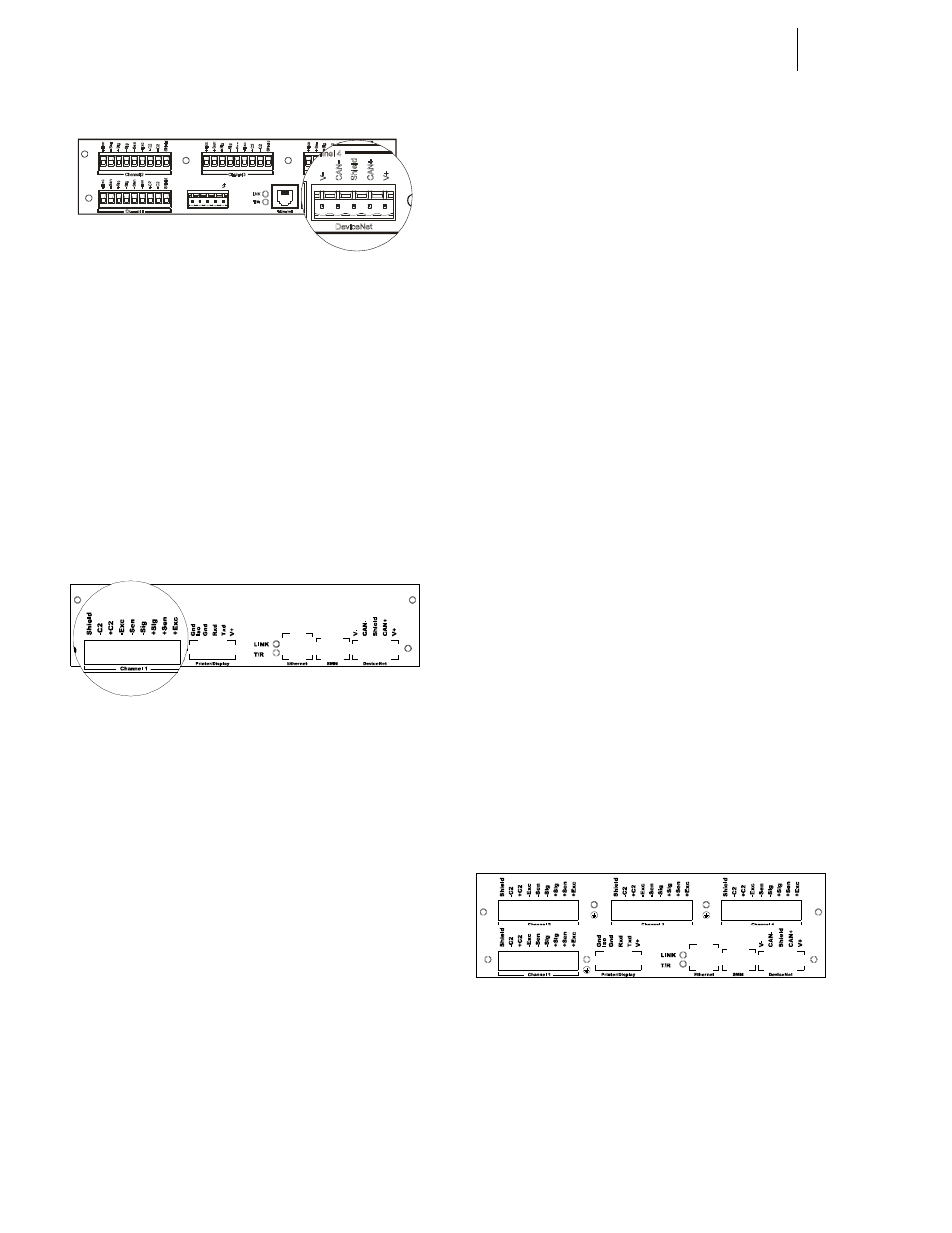 Load point connections, Junction box wiring, Dc power supply connection | Rear panel/load point connections, Junction box connections | Hardy HI 3010 Filler/Dispenser Controller User Manual | Page 34 / 165