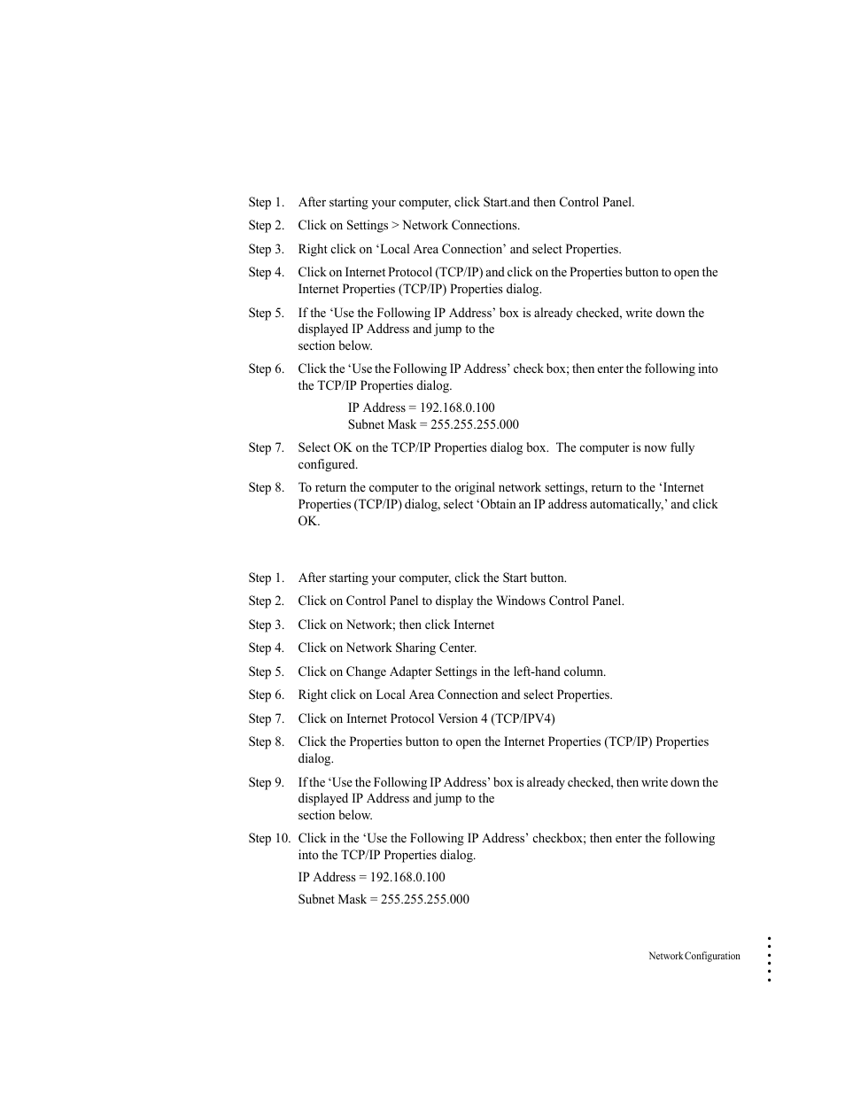 Windows xp, Windows 7, Windows xp windows 7 | Hardy HI 6300 Series User Manual | Page 37 / 156