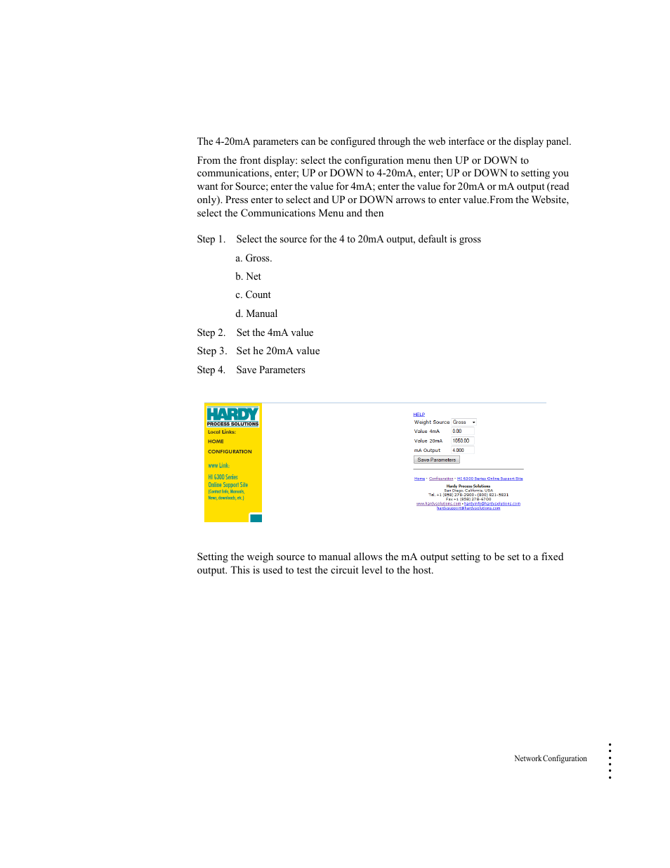 Hardy HI 6300 Series User Manual | Page 45 / 156