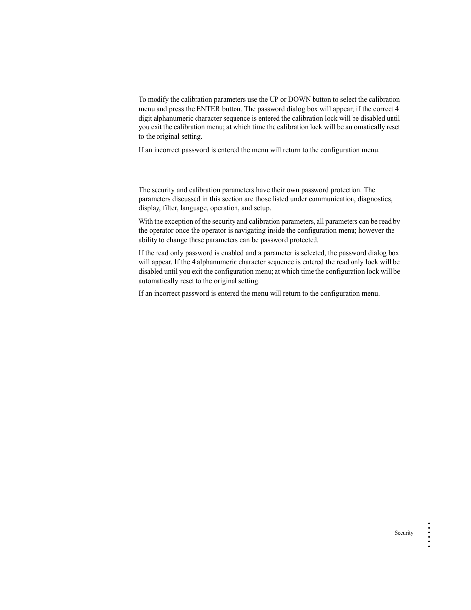 Modifying the read only parameters | Hardy HI 6300 Series User Manual | Page 125 / 168