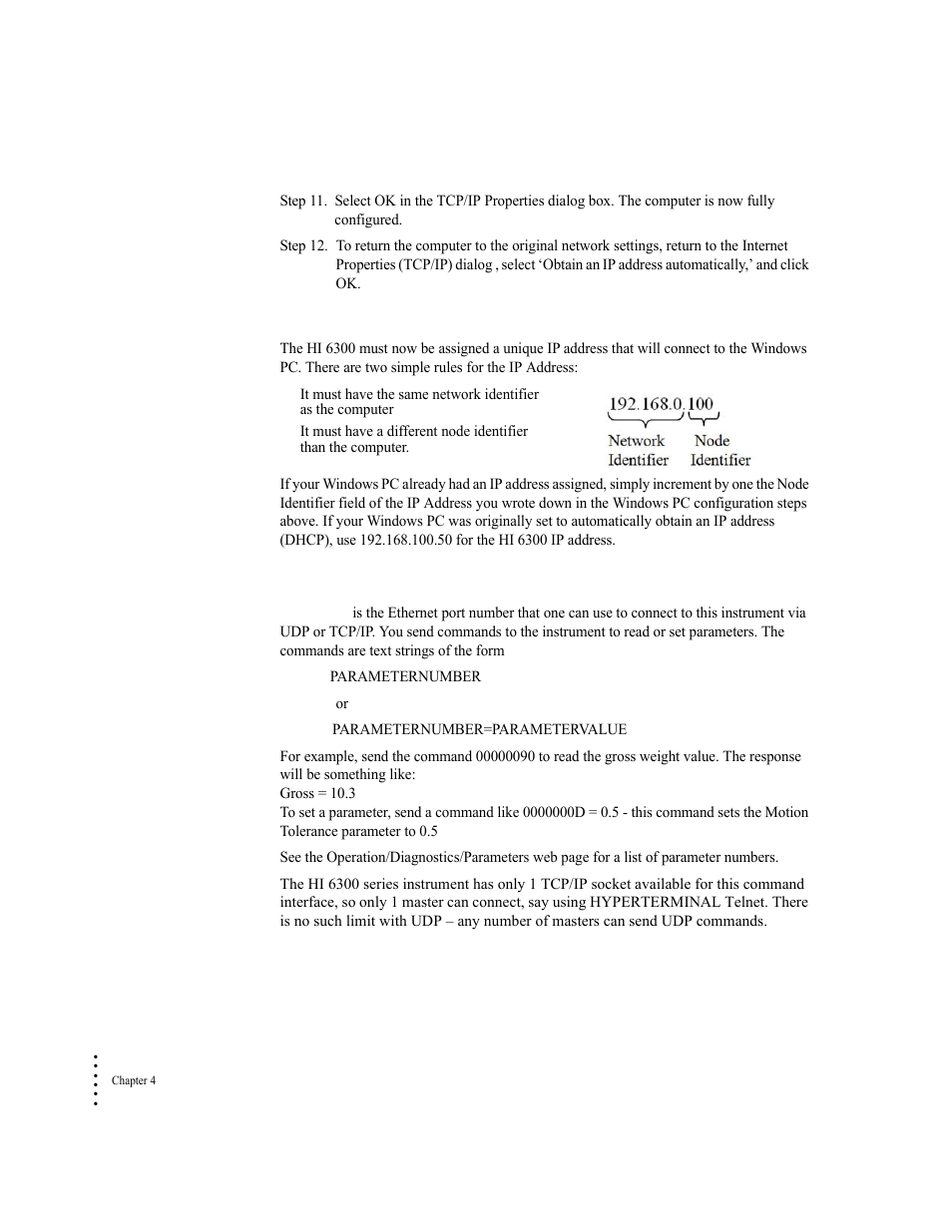 Ethernet-udp | Hardy HI 6300 Series User Manual | Page 40 / 168