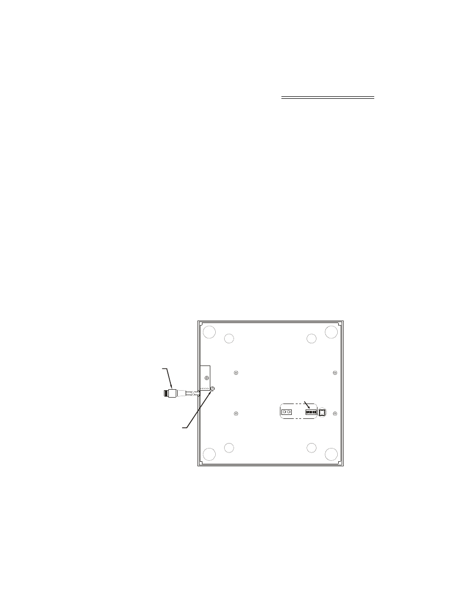 Chapter 4 - configuration, Scope, Devicenet communication configuration | Dip switch (s1) configuration, Dip switch location, Chapter 4 - configuration -1, Fig. 6-1 the | Hardy ANY-WEIGH Bench Scales User Manual | Page 19 / 50