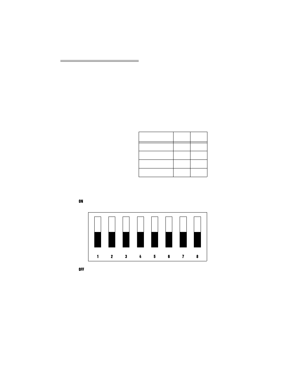 Accessing the dip switch, Configuring the baud rate, Configuring the devicenet node address | Ctory default dip switch configuration -2 | Hardy ANY-WEIGH Bench Scales User Manual | Page 20 / 50