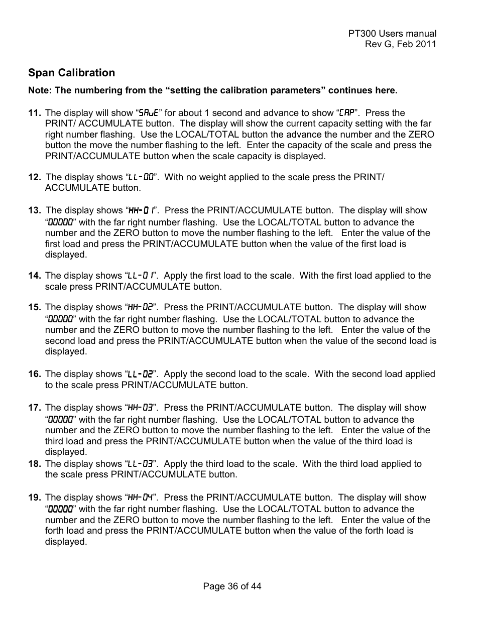 Holtgreven Truck Scale Resources User Manual | Page 36 / 44