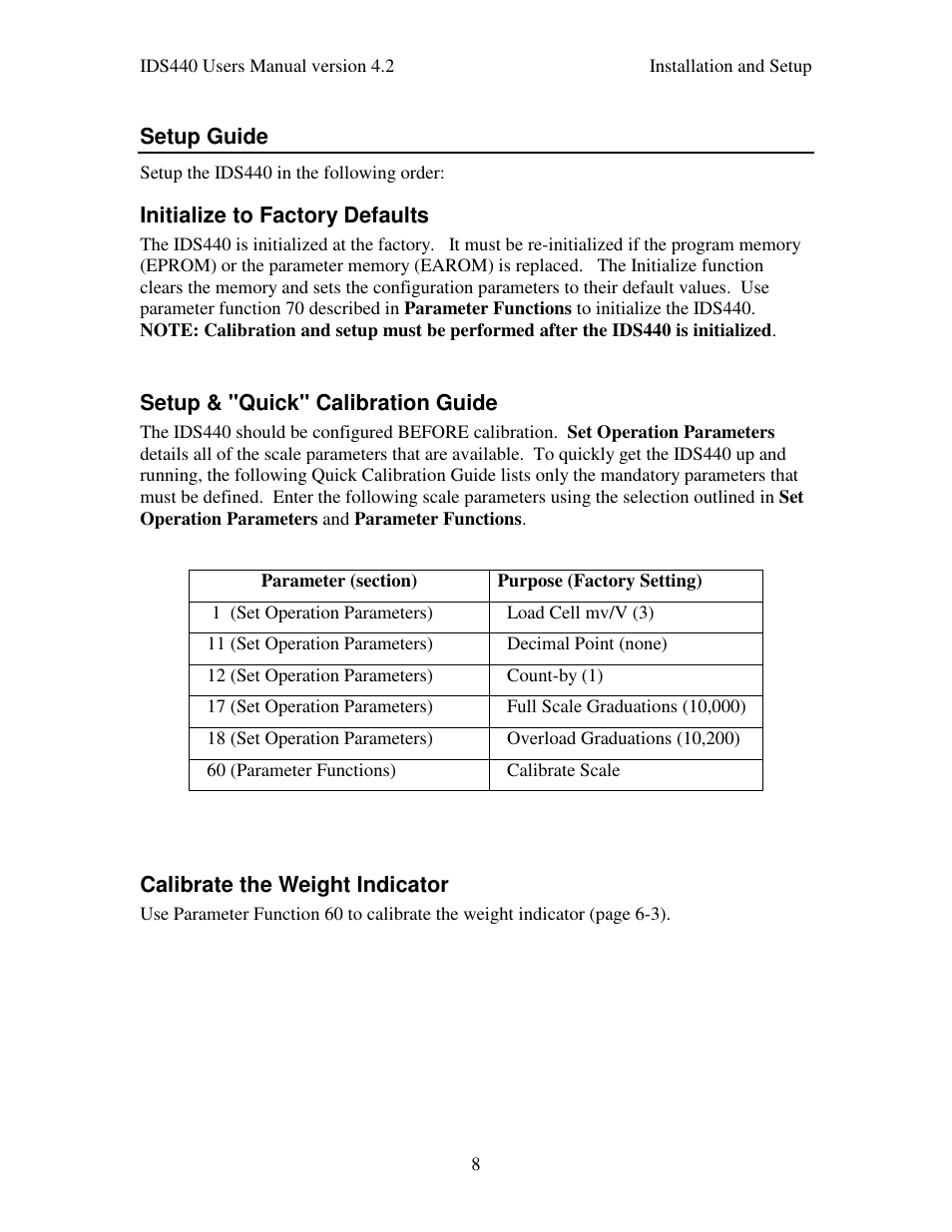 Industrial Data Systems IDS 440 User Manual | Page 12 / 65